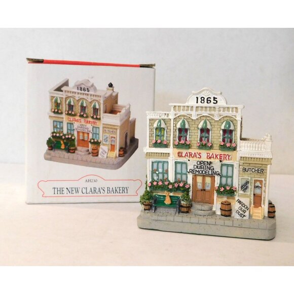 Liberty Falls Collection 1865 The New Claras Bakery 2001 AH230 Hand Painted - Picture 1 of 9